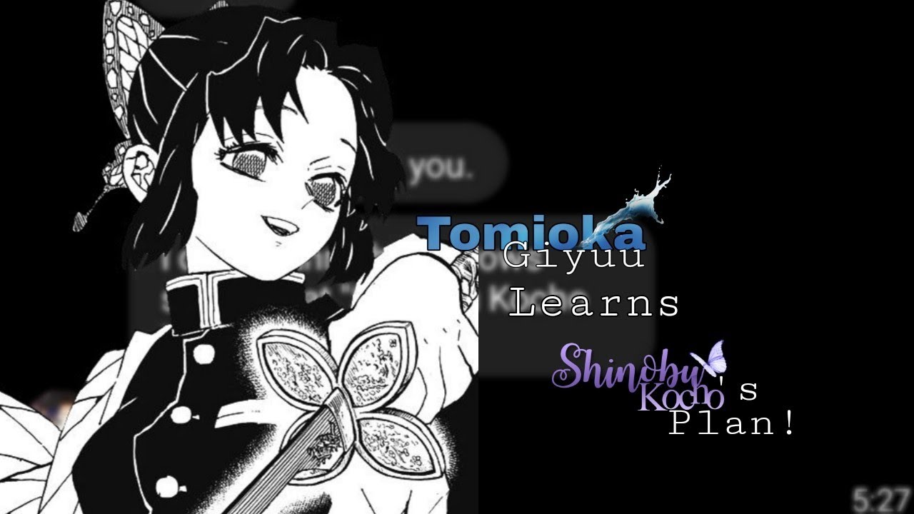 Giyuu Learns Shinobu's Secret Plan! | Giyuushino | Demon Slayer | •Kokushibo•