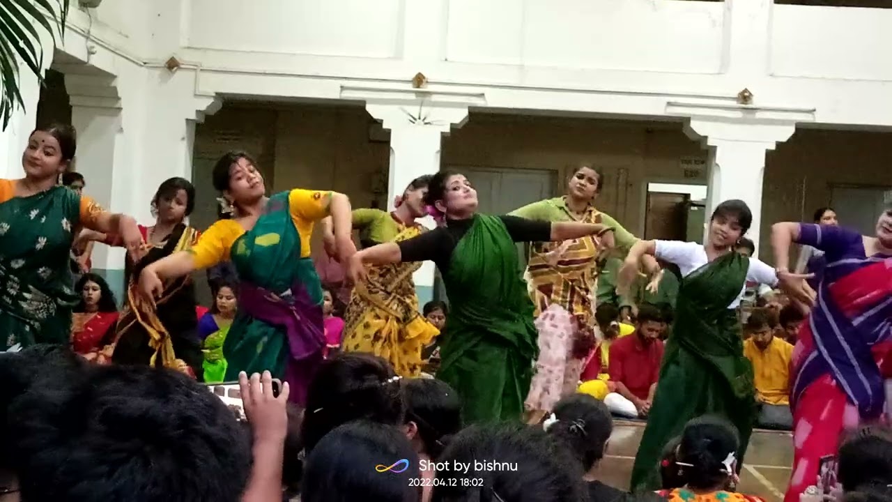 Visva bharati Basanta utsav (Aj dokhino pobone)