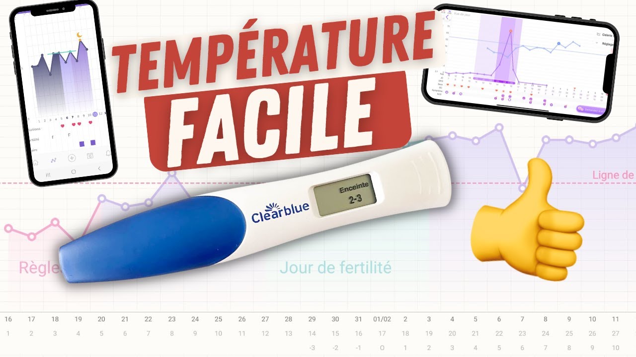 Comment prendre ma TEMPÉRATURE pour TOMBER ENCEINTE ?