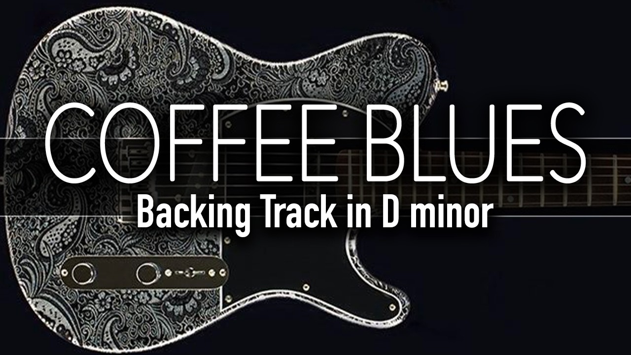 Минусовка в стиле Coffee Groove Blues в тональности ре минор | SZBT 1121