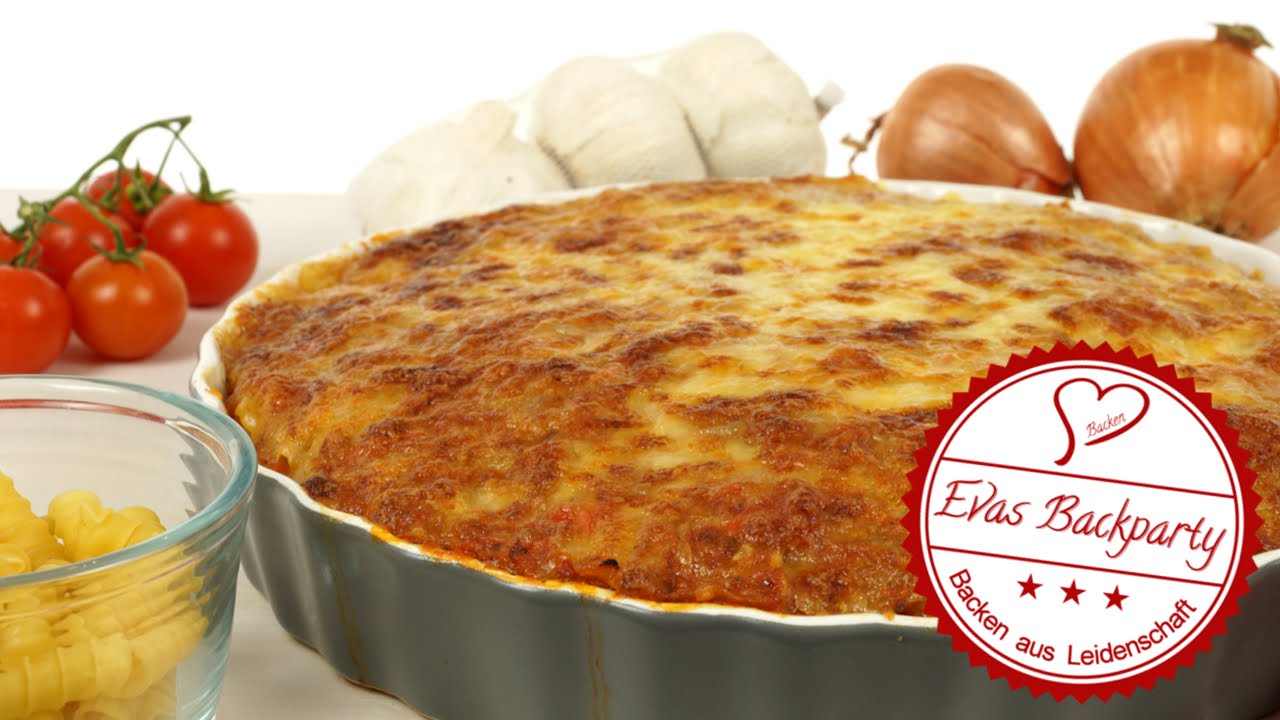 Pizza Pasta Cake / Nudel Pizza / vegetarisch / Backen und Kochen mit Evas Backparty