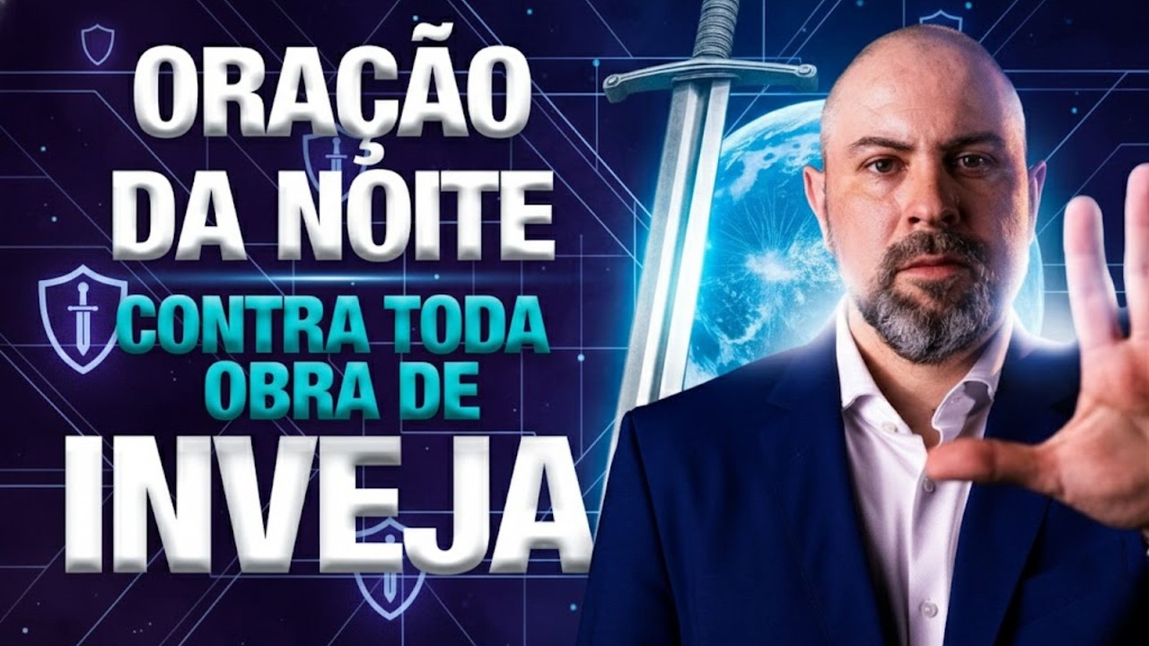 ORAÇÃO DA NOITE 25 DE FEVEREIRO QUEBRANDO TODA OBRA DE INVEJA E OBRAS INJUSTAS - SALMO 91 | Vinicius