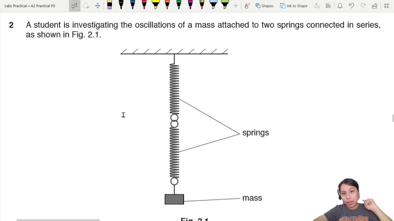 ON19 P51 Q2 Oscillation Period | A2 Practical Paper 5 | Cambridge A Level 9702 Physics