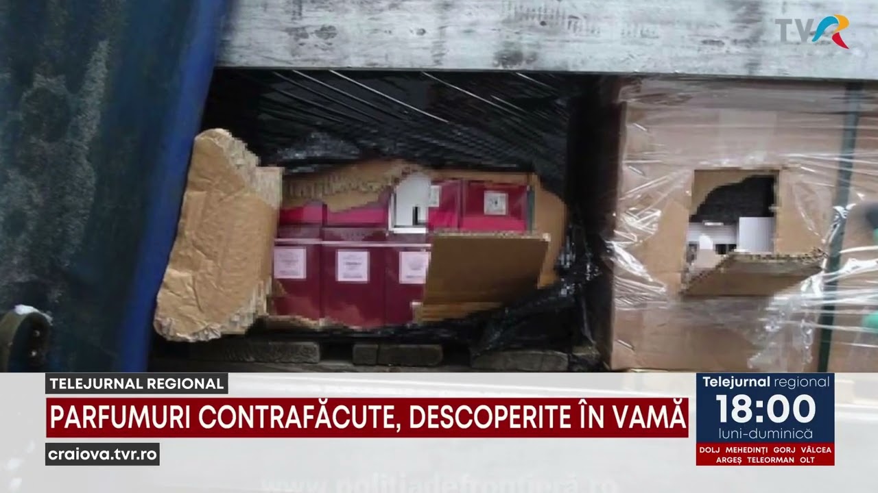 PARFUMURI CONTRAFĂCUTE, DESCOPERITE ÎN VAMĂ