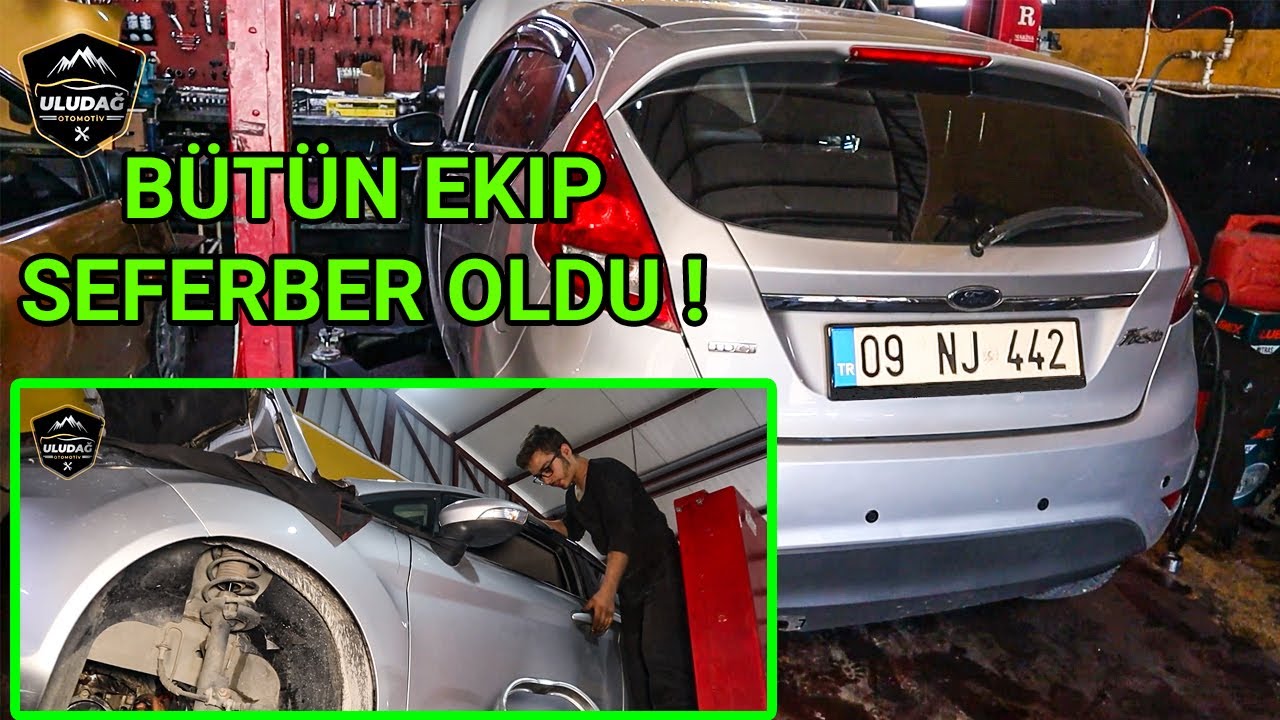 YENİ ALDIĞI ARAÇ MASRAF ÜSTÜNE MASRAF AÇTI! (FORD FİESTA 1.4 TRİGER KAYIŞI VE BASKI BALATA DEĞİŞİMİ)