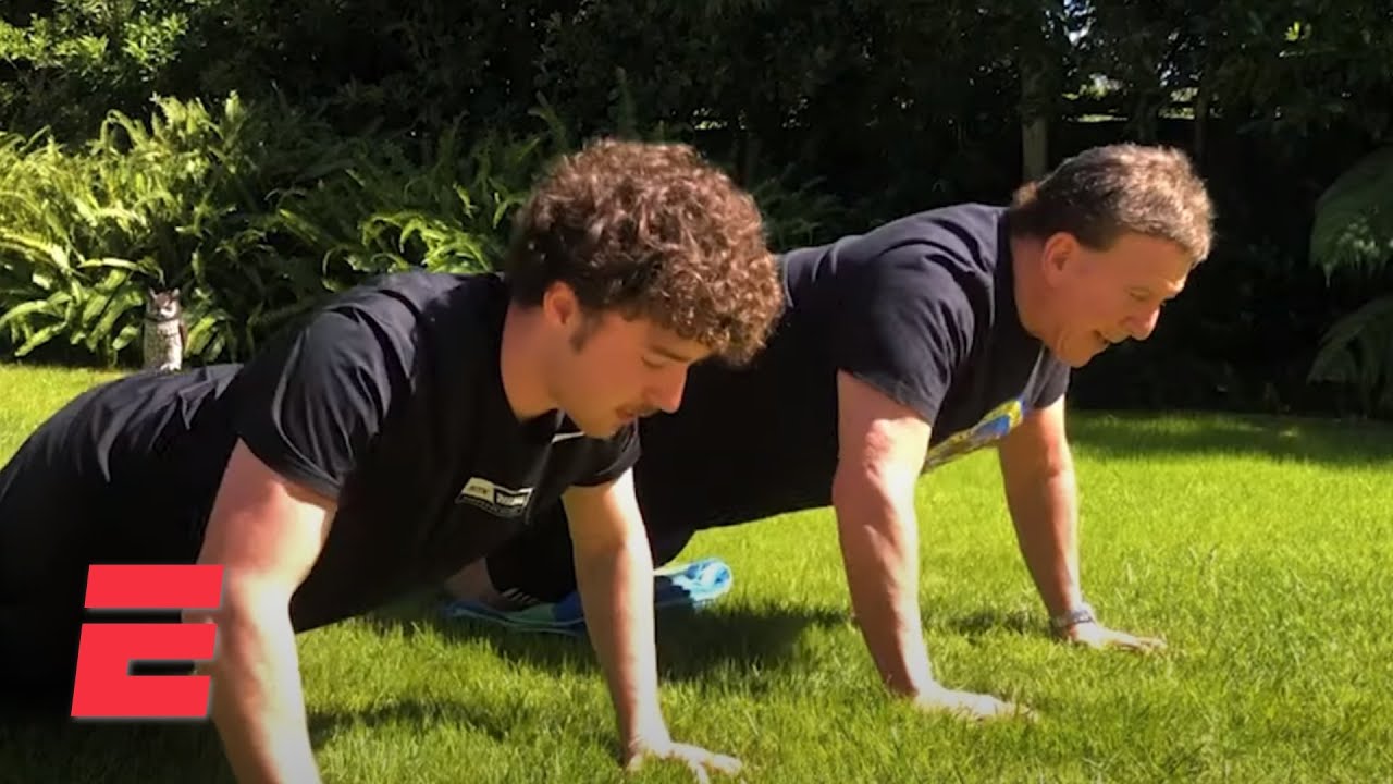 Home Workout: The Rocker Push-Up with 'Body By Jake' and Jason Fitz | ESPN