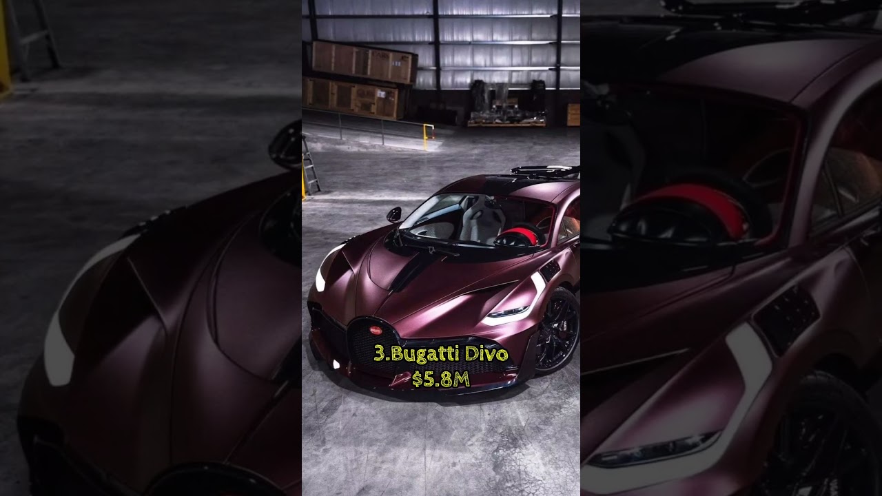 Top 5 Most Expensive Bugatti Cars Ever Made 2025 | Luxury & Speed
