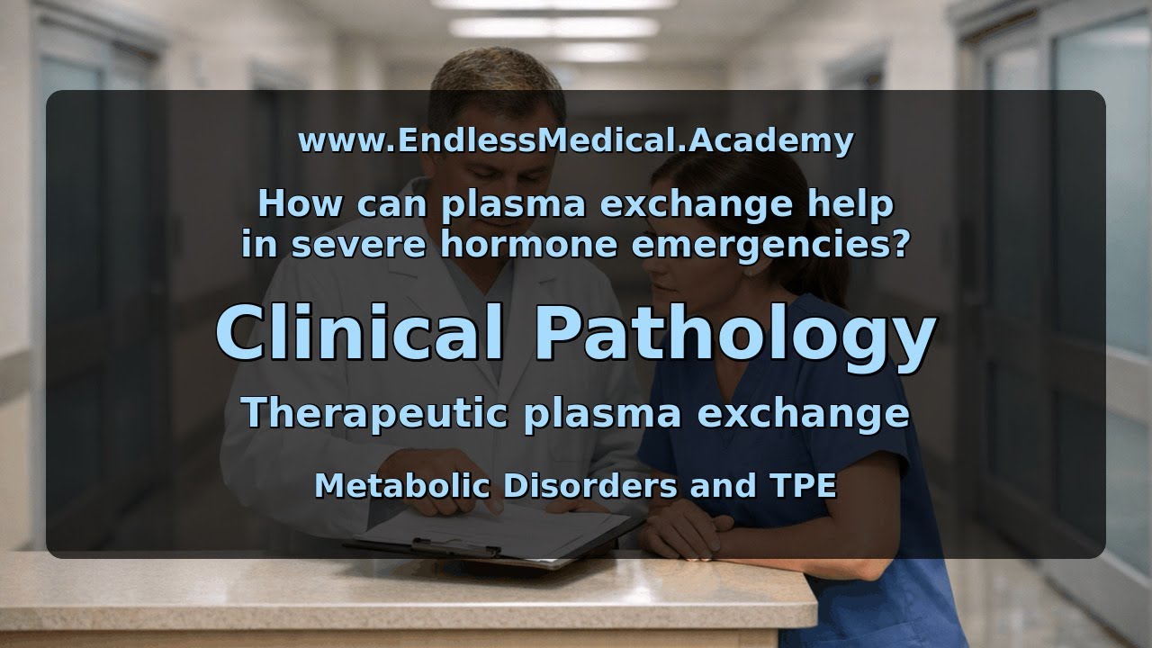 Metabolic Disorders and TPE, Therapeutic plasma exchange, Clinical Pathology - Full Vignette with Ex