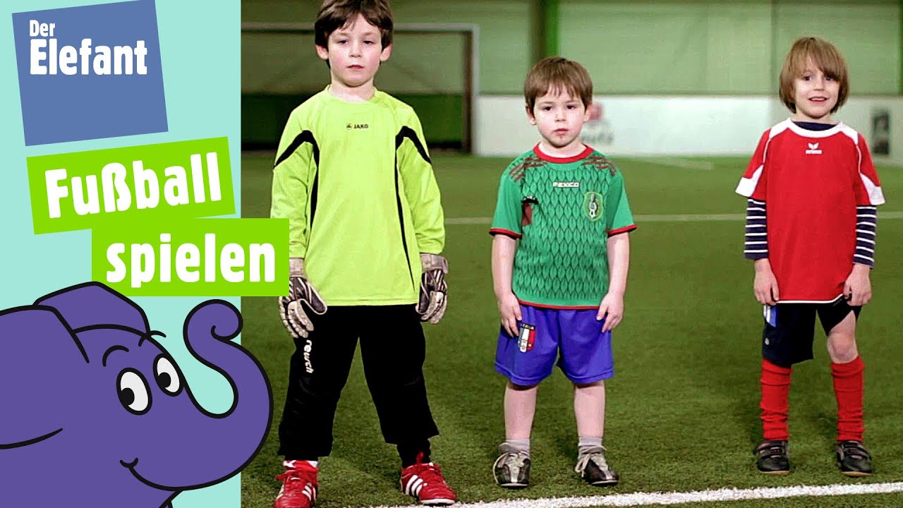 Fu&szlig;ball Bambinis: Nils, Sammy und Quentin liefern sich ein Fu&szlig;ball-Match | Der Elefant |&nbsp;WDR
