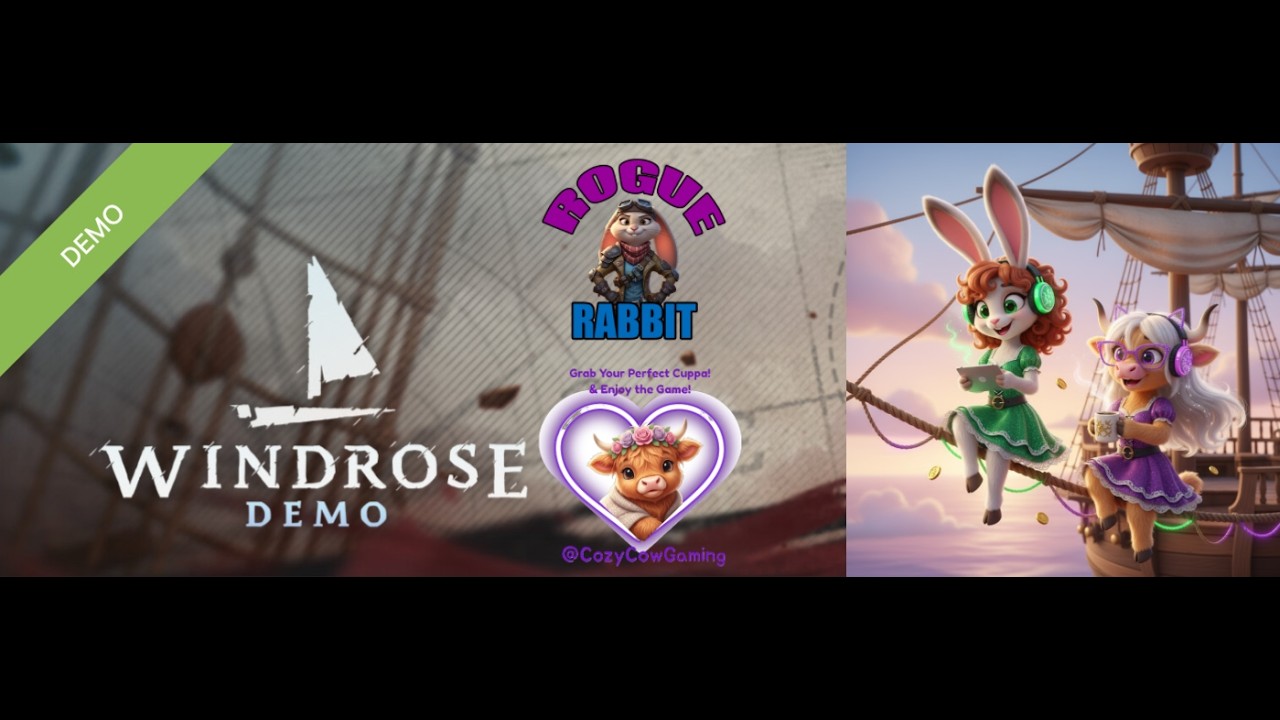 Windrose Demo on Wed at 4 am EST With @CozyCowGaming & @Mars.RogueRabbit