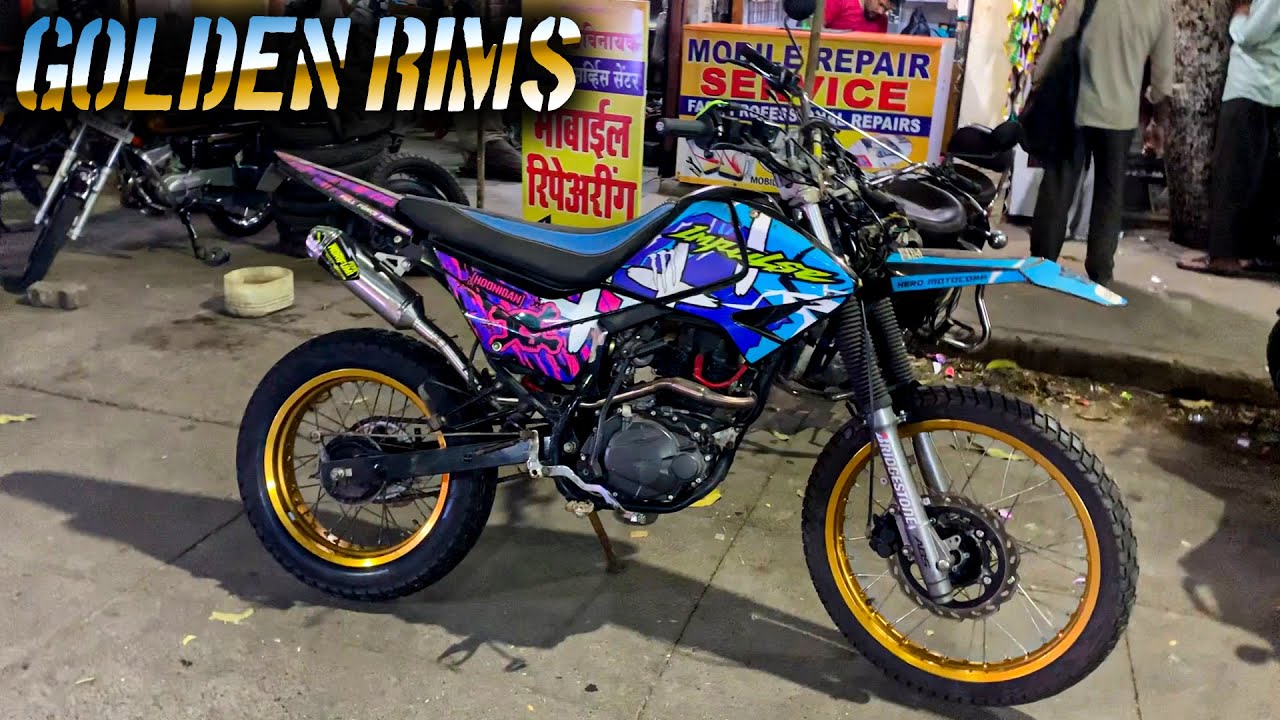 INSTALLED HIMALAYAN GOLDEN RIMS on IMPULSE 🔥
