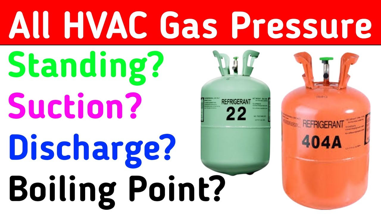 Refrigerant Suction And Discharge Pressure In Hindi | all ac gas pressure chart