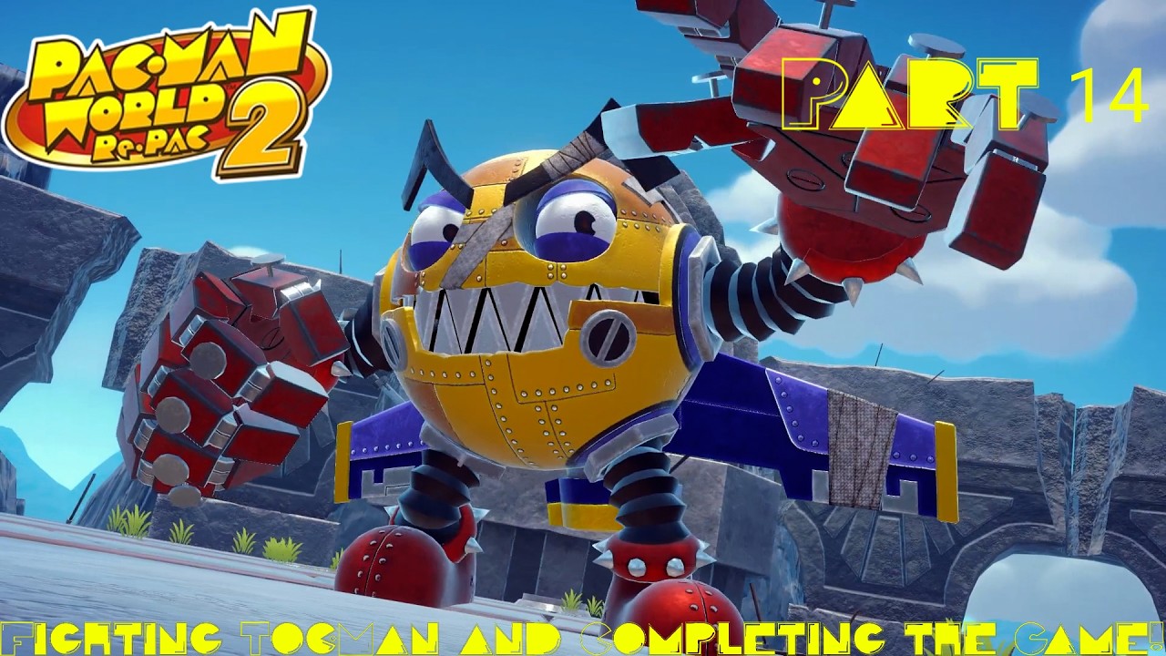 Fighting Toc-Man and Completing the Game! | Pac-Man World 2 Re-Pac Finale