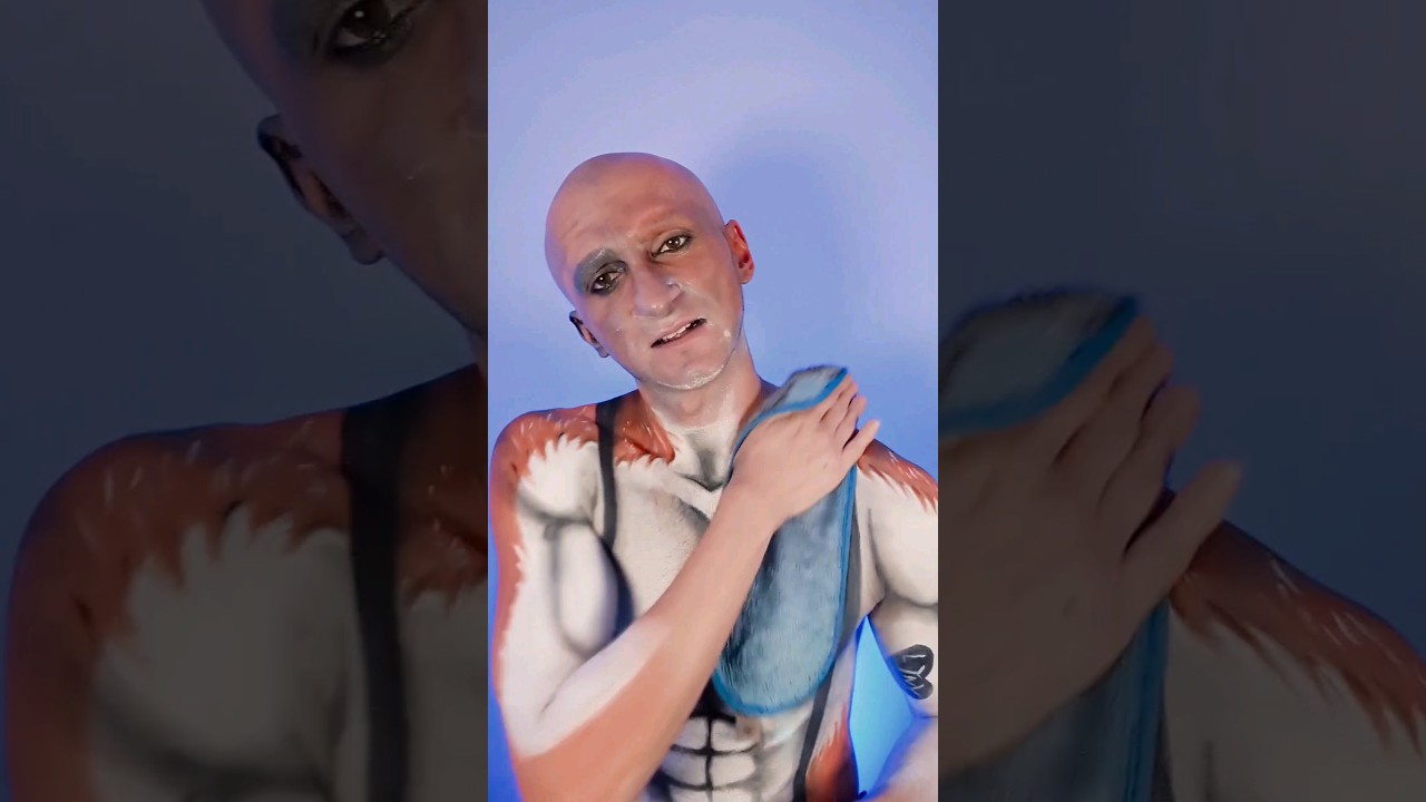 MEOWSCLES | Reverse Makeup Removal #fortnite #meowscles #fortnitememes