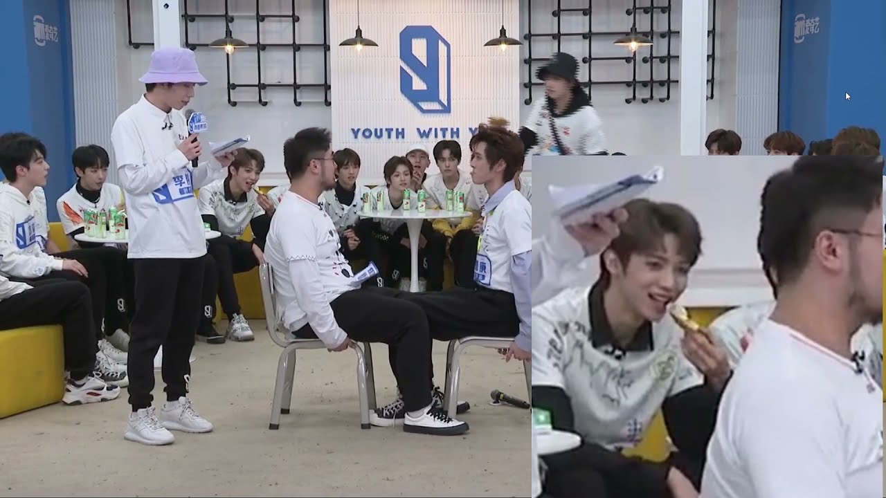 Luo Yizhou was eating pizza in Youth With You 3 Live | หลัวอี้โจวกินพิซซ่ากลางไลฟ์ |