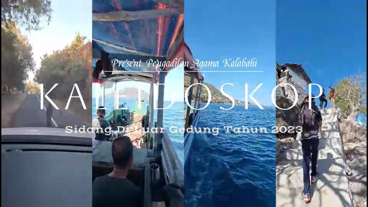 Kaleidoskop Sidang di Luar Gedung Pengadilan Kalabahi Tahun 2023 (by Wahyu Way)