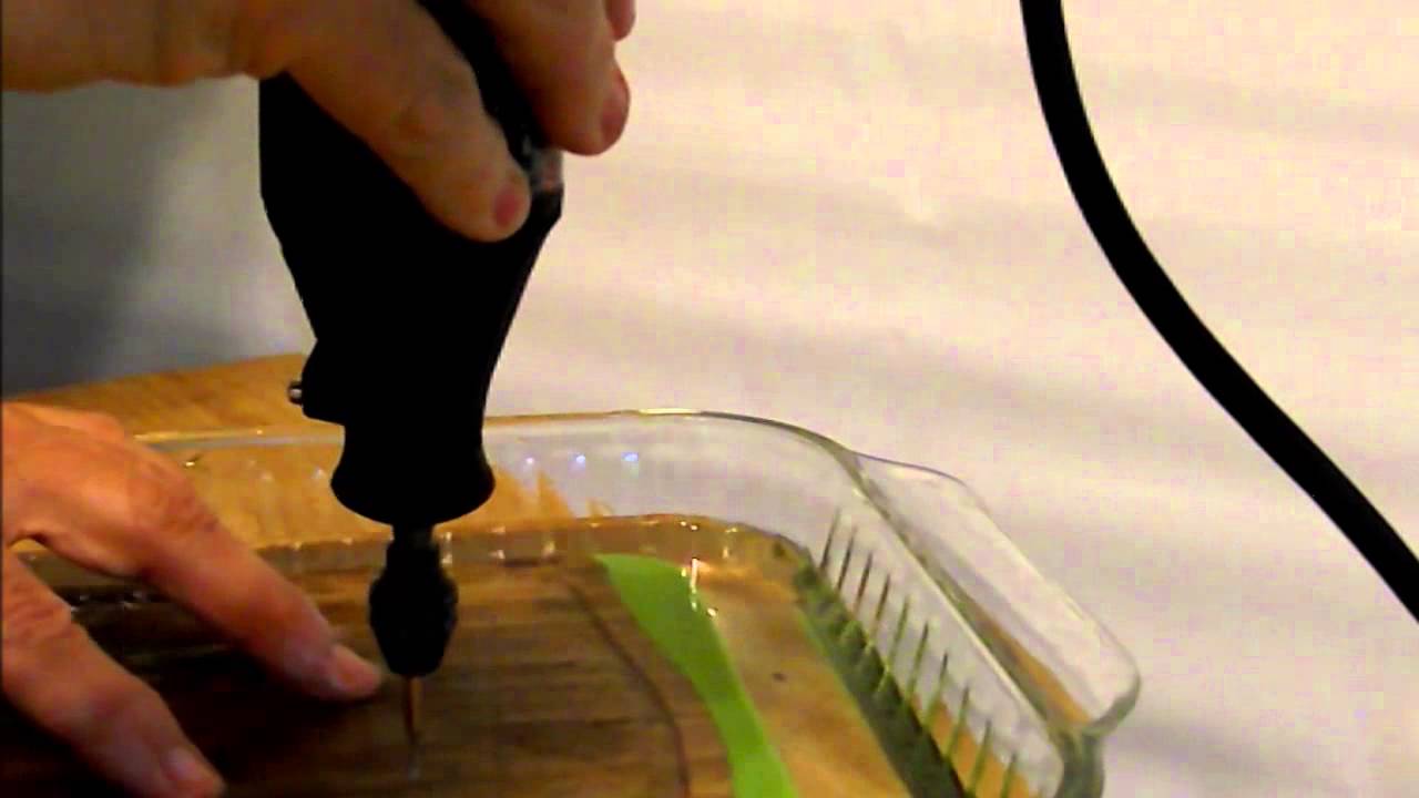 Drilling Glass for Wind Chimes 1