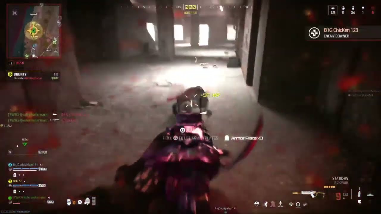 Best Female Warzone Player - 5 Kills in 60 seconds