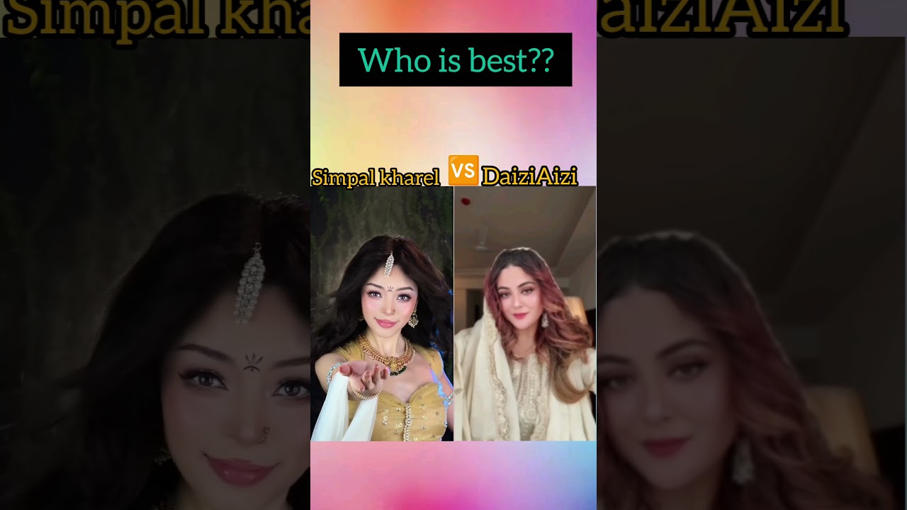 simpal kharel 🆚 DaiziAizi shorts 