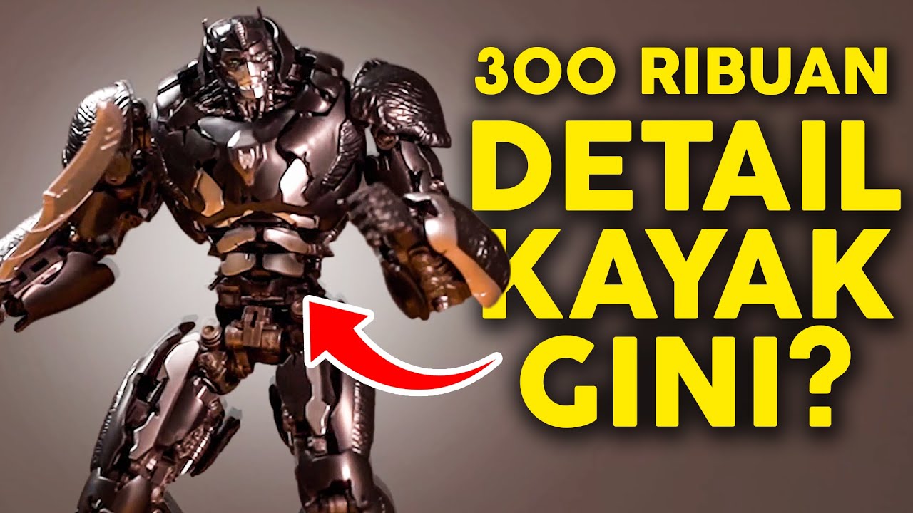 MAINAN 300 RIBUAN KOK BISA SE DETAIL INI?? | Yolopark AMK Model Kit Optimus Primal