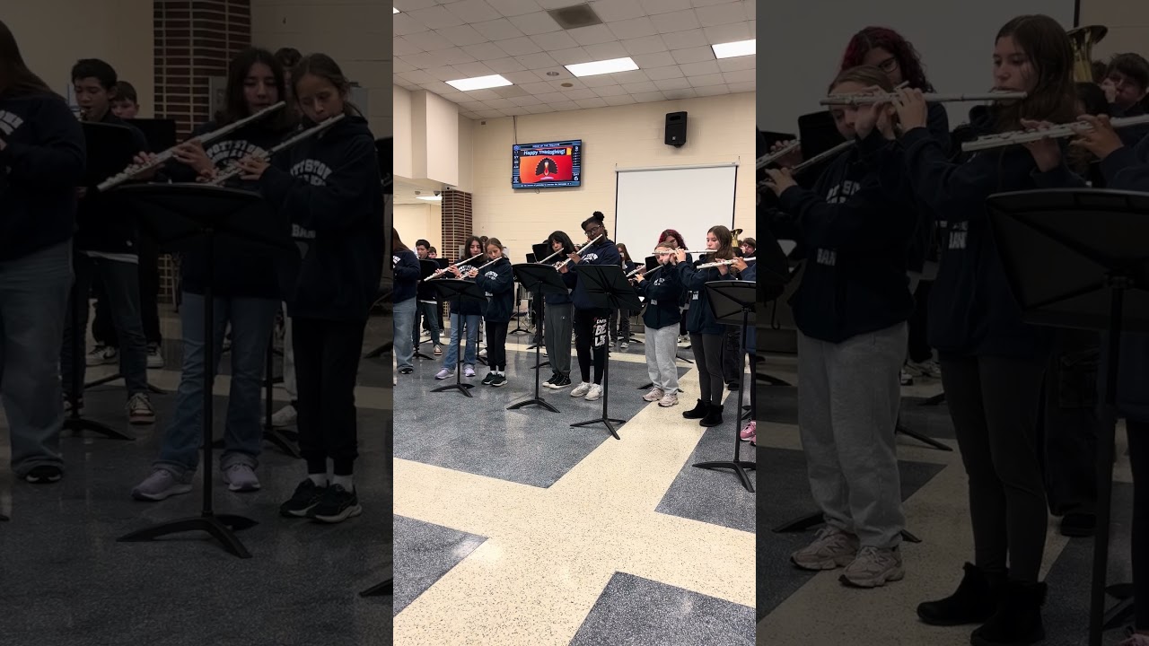 Pottstown Middle School 7/8 Band playing “Livin on a Prayer”