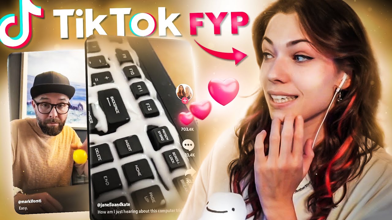 Ich zeige euch meine Tiktok FOR YOU PAGE!😂