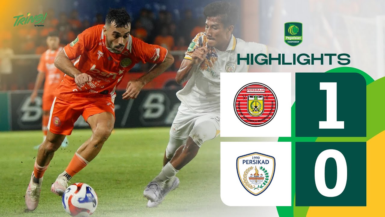 Highlight Pegadaian Championship 2025-26 | Persiraja Banda Aceh vs Persikad | Pekan 15