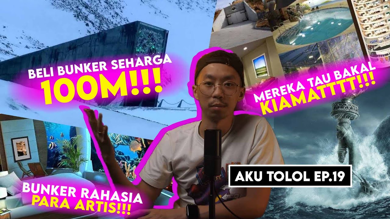 ORANG KAYA TAKUT KIAMAT BELI BUNKER MEWAH JUTAAN DOLLAR