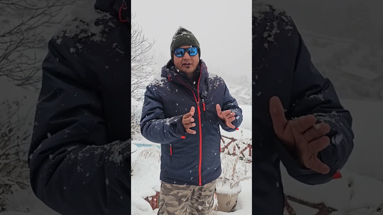 Book your winter dream destination with GMVN #gmvn #aulisnowfall #uttrakhandtourism #auli