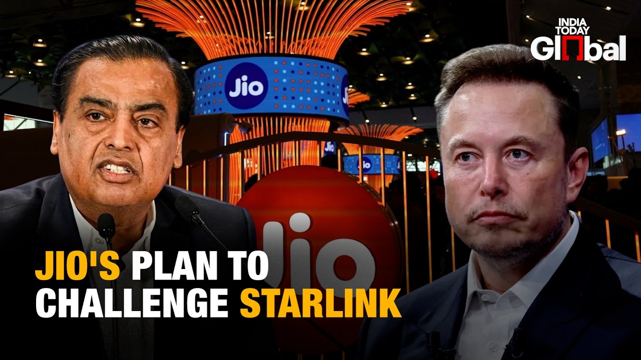Reliance Jio Unveils Ambitious 1,650-Satellite Plan To Rival Elon Musk's Starlink