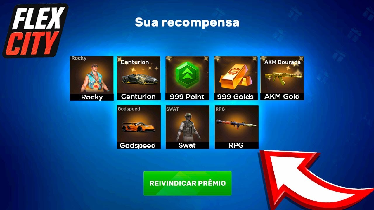 Novos C&oacute;digos de Resgate Flex City New Code Redeem Flex city e Vice Online