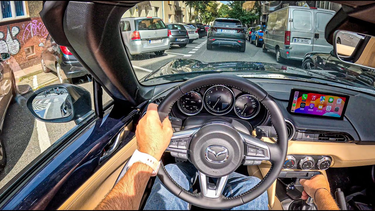 NEW Mazda MX-5 Miata 2024 | 1.5 132hp | POV Test Drive