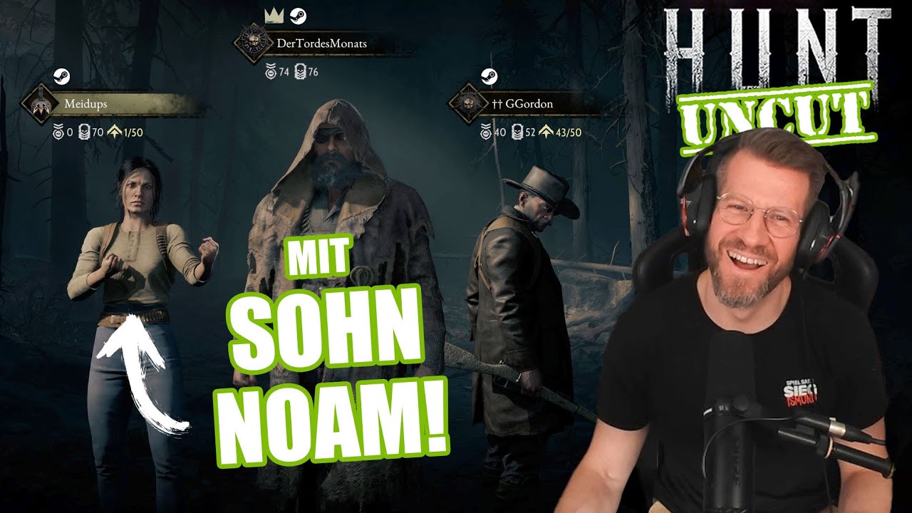 Mit Sohn NOAM! Stream vom 08.05.2025 [Hunt Showdown Trios]