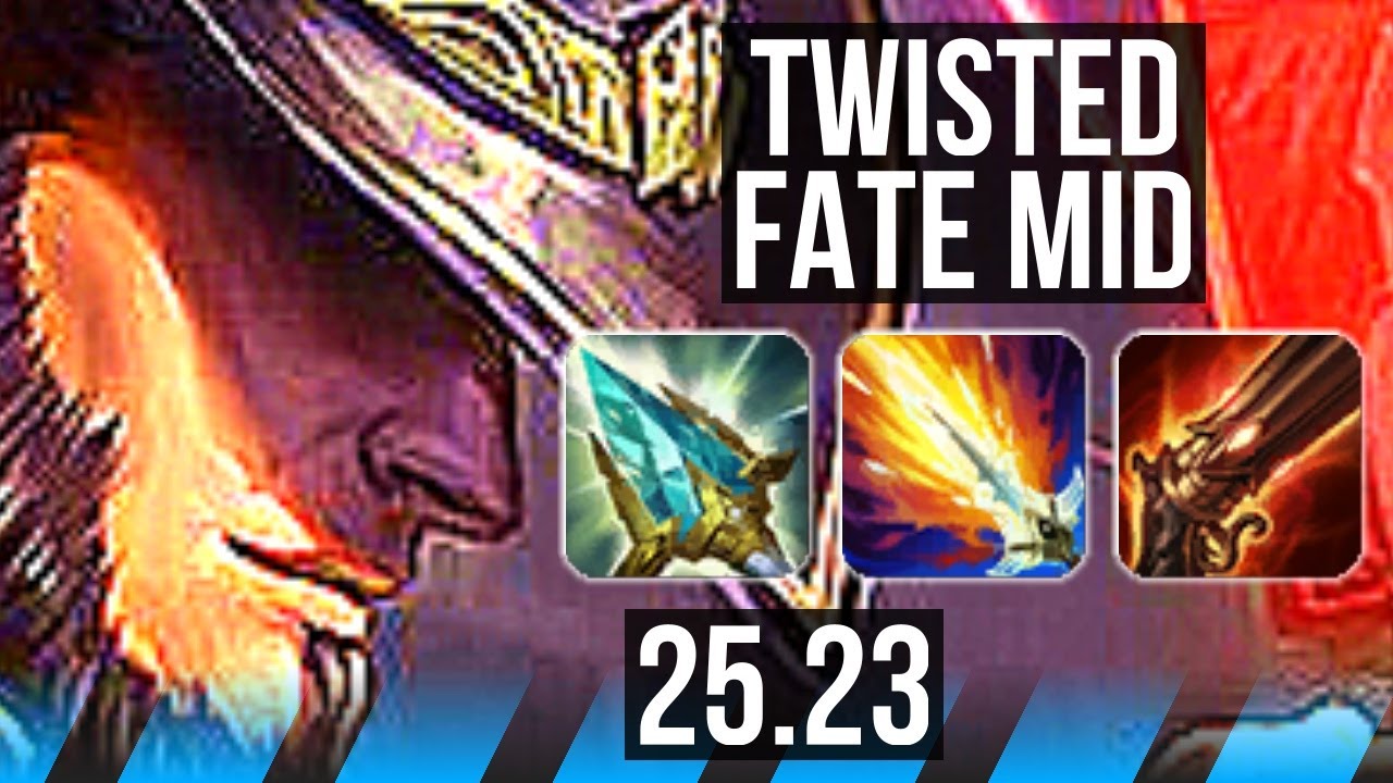 TWISTED FATE vs YASUO (MID) | KR Master | 25.23