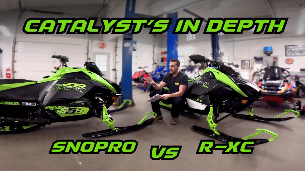 Catalyst 858 R-XC vs SnoPro compared! What's actually different!?