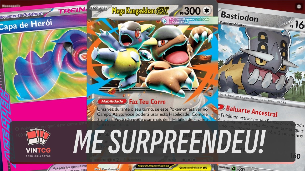 ESTE DECK DE MEGA KANGASKHAN &Eacute; MUITO MELHOR DO QUE EU ACHAVA! | POK&Eacute;MON TCG LIVE