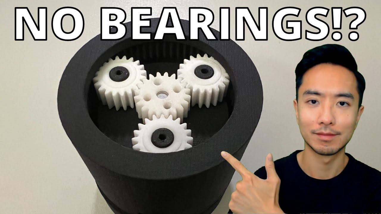 3D Printed Planetary Gearbox Robotic Actuator BLDC with ODrive S1