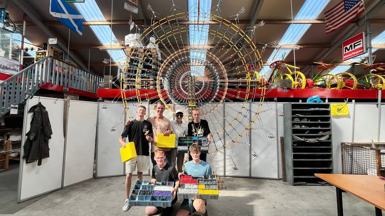 WERELDRECORDPOGING: Het grootste K’NEX-reuzenrad