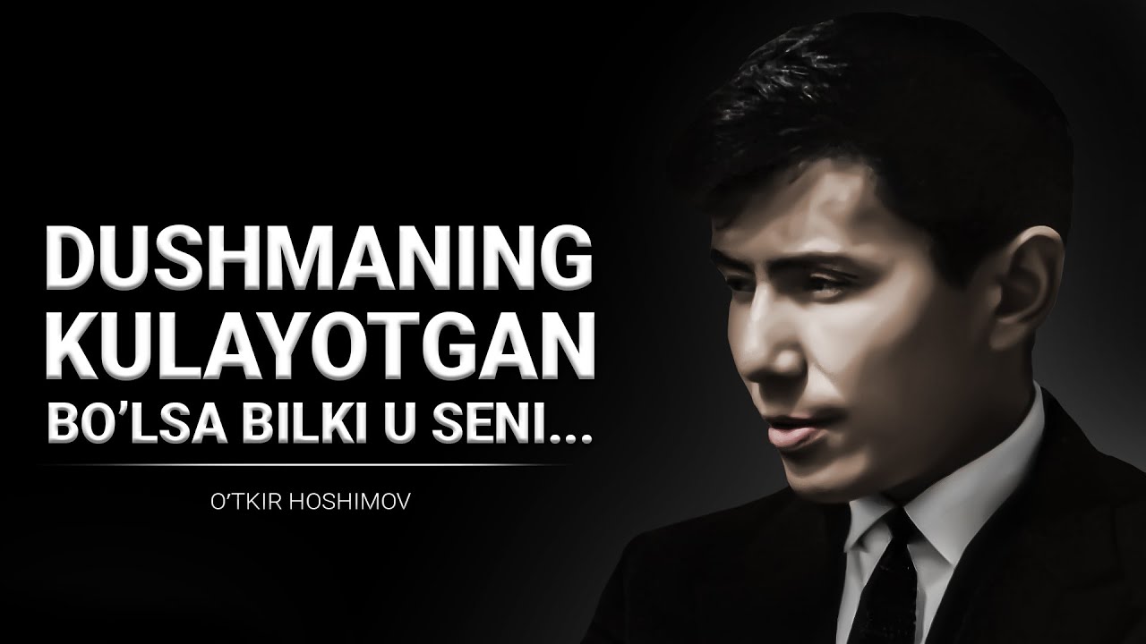 80 YIL DAVOMIDA TO&lsquo;PLANGAN SO&lsquo;ZLAR | O&lsquo;tkir Hoshimovning Dono Aforizmlari