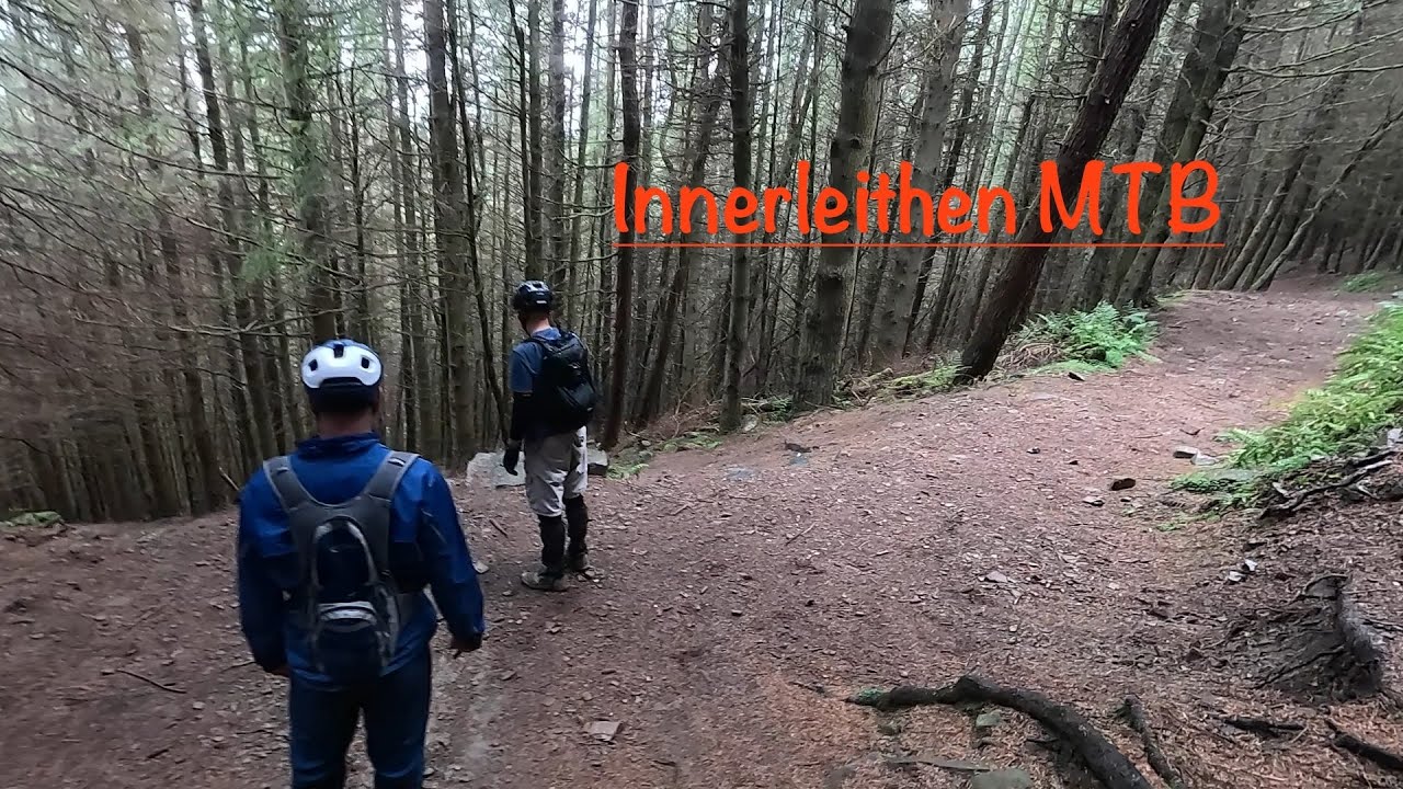 Innerleithen MTB in the Rain | Tweed Valley | Scotland | Trek Rail