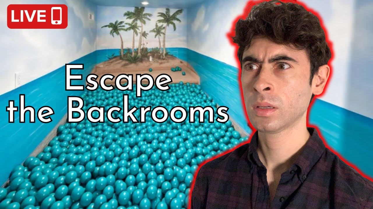 🔴Live - Scariest Liminal Spaces I've EVER Seen | Escape the Backrooms