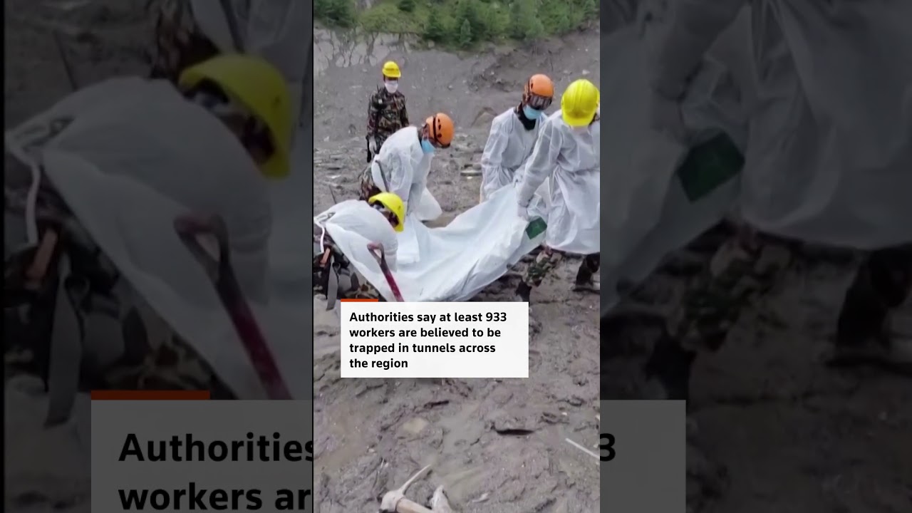 Rescuers race to reach hundreds trapped in Nepal tunnels
