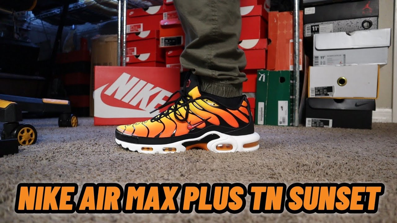 Nike Air Max Plus TN Sunset Review, Sizing & On Feet