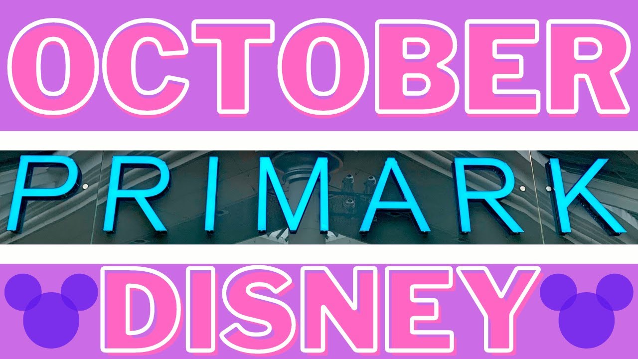 Primark Disney What's New October 2024 #primark #disney #primarkdisney