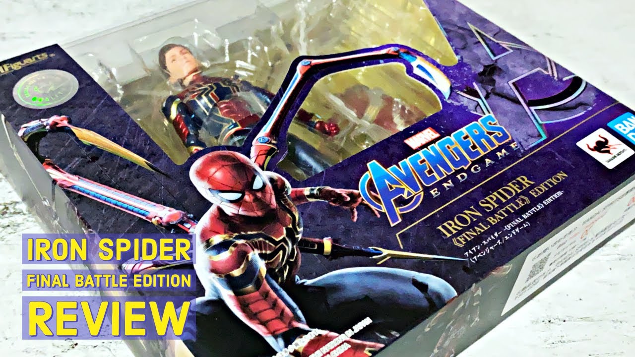 Iron Spider Final Battle Avengers Endgame S.H. Figuarts REVIEW!