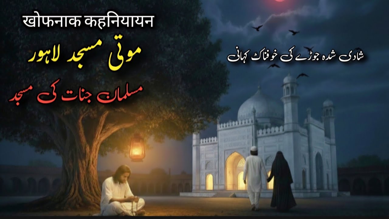 A Terrifying Scary Story Of Moti Masjid Lahore|Horror Stories Urdu|Sachi Khofnak Kahaniyan 