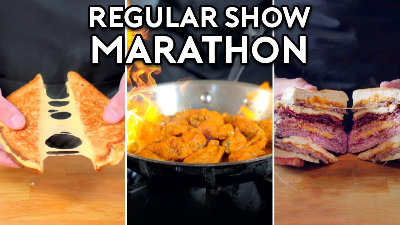 Regular Show Food Marathon | Binging with Babish