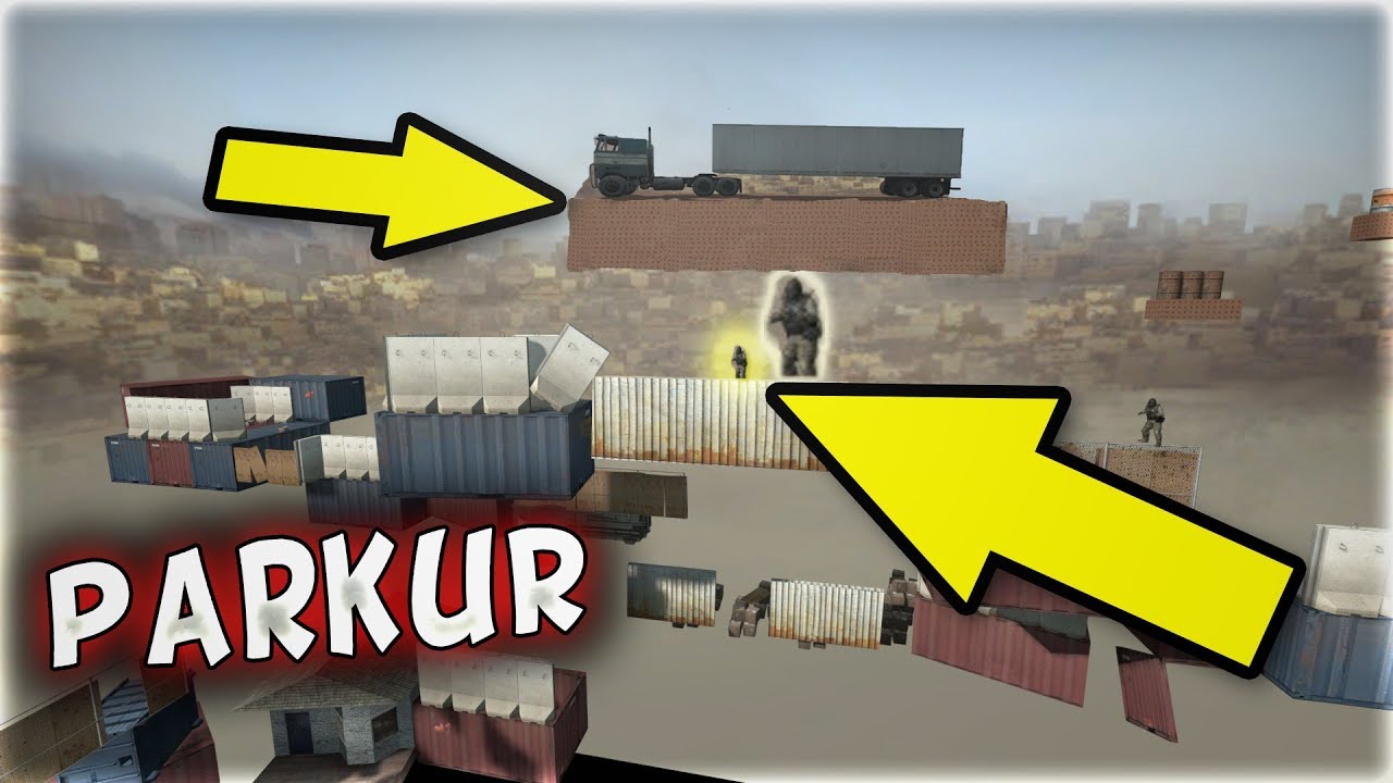 EFSANE PARKUR HARİTASI !! ÜZERİME TIR DÜŞTÜ BU NEDİR ? (CS:GO)