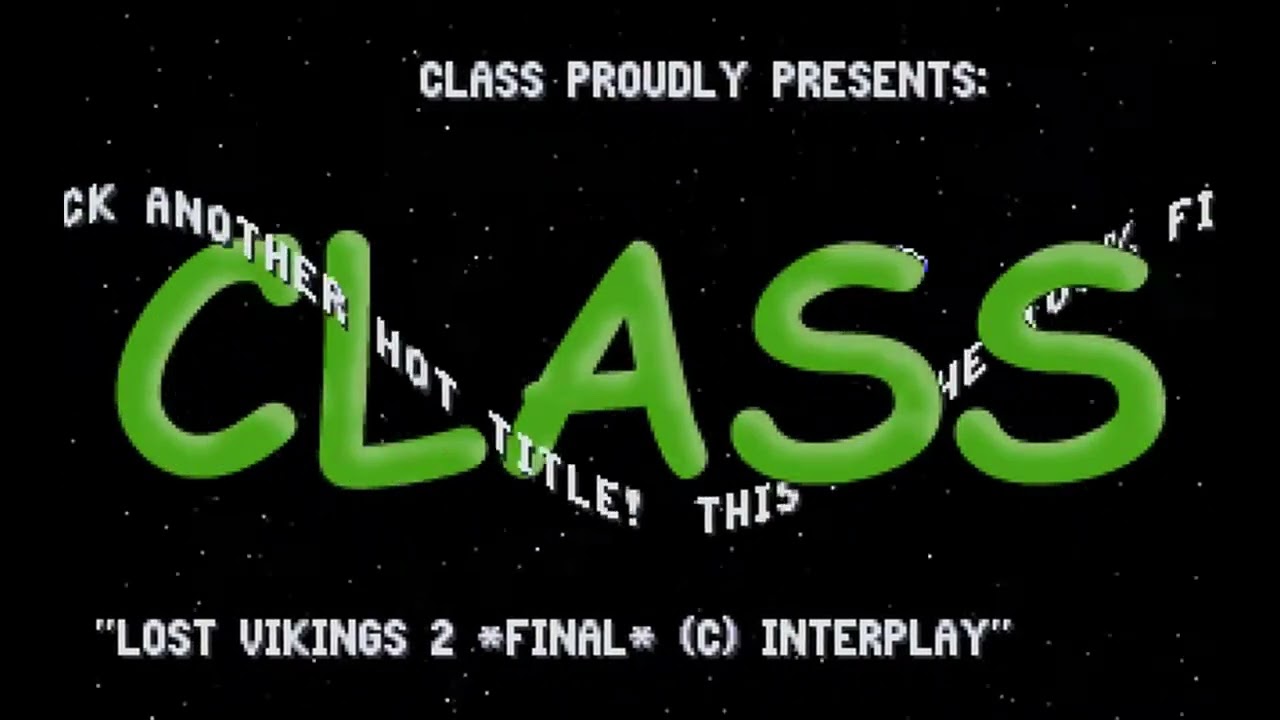 PC Cracktro Lost Vikings 2 by Class (1997)