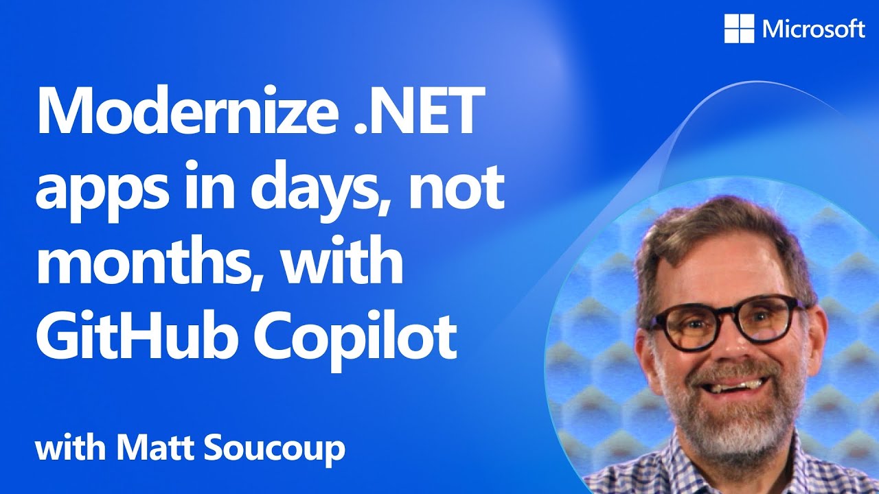 Модернизируйте приложения .NET за считанные дни с помощью GitHub Copilot